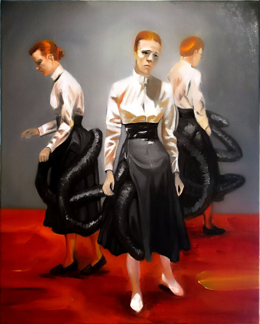 After-hours, oil on canvas