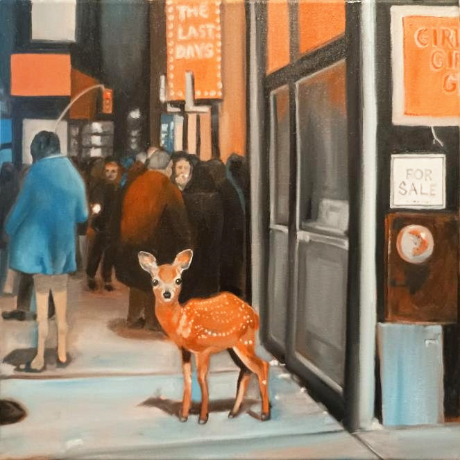 Athoa, oil on canvas