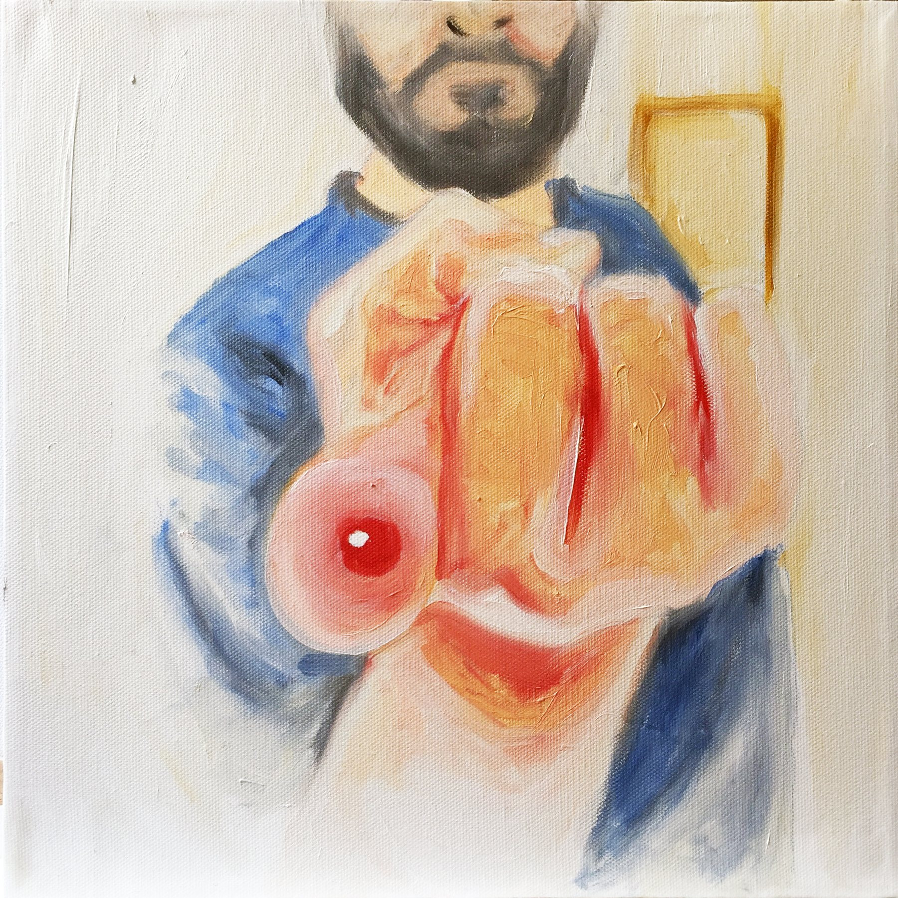 Blood Offering, oil on canvas