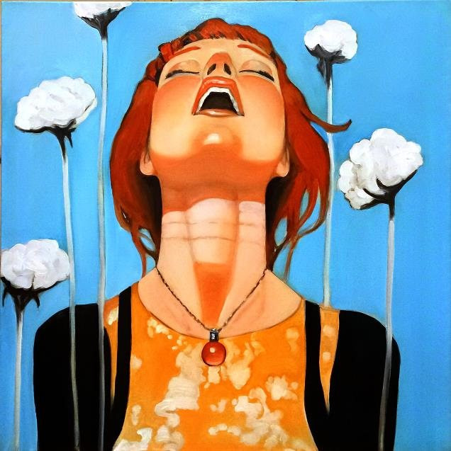 Demeter, oil on canvas