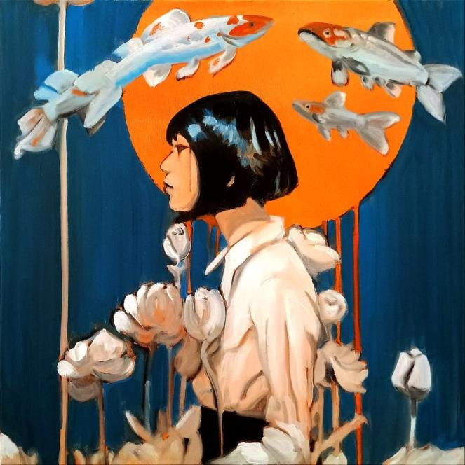 Dynamene, oil on canvas
