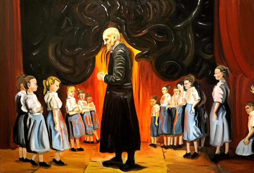 Field Trip, oil on canvas