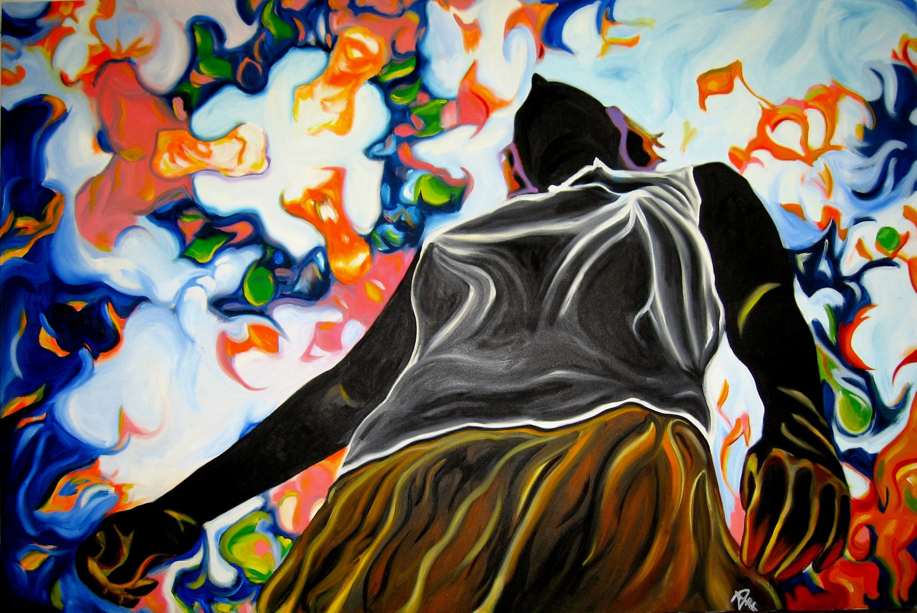 Meditation on the Nature of the Divine, oil on canvas