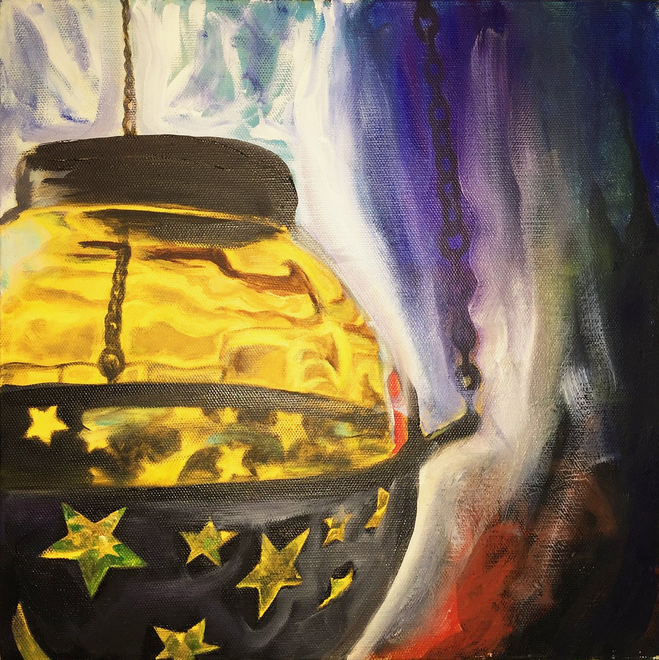 The Censer, oil on canvas