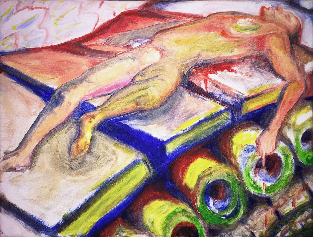 The Creation Machine, oil on canvas