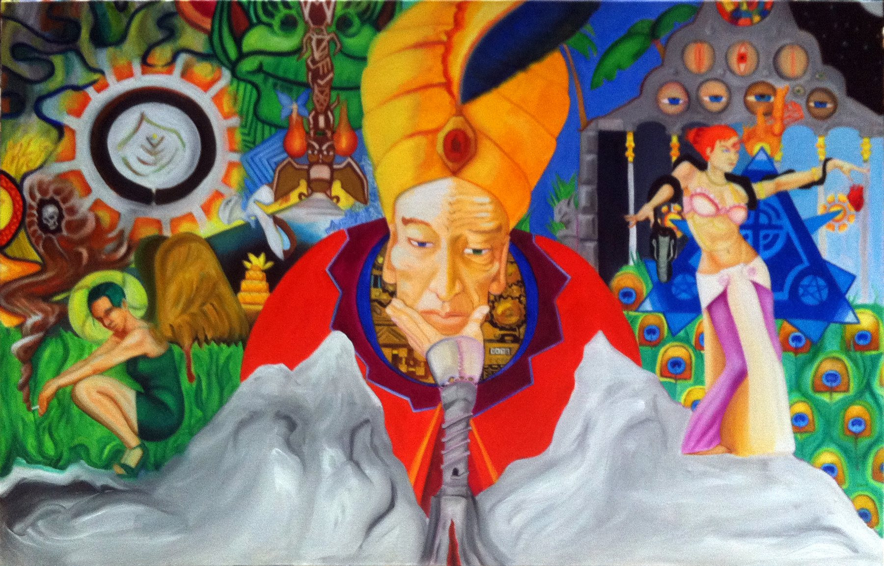 The Decision, oil on canvas