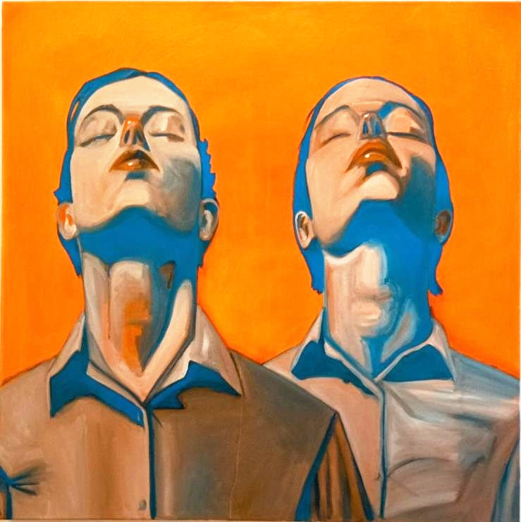 The Greek Chorus, oil on canvas