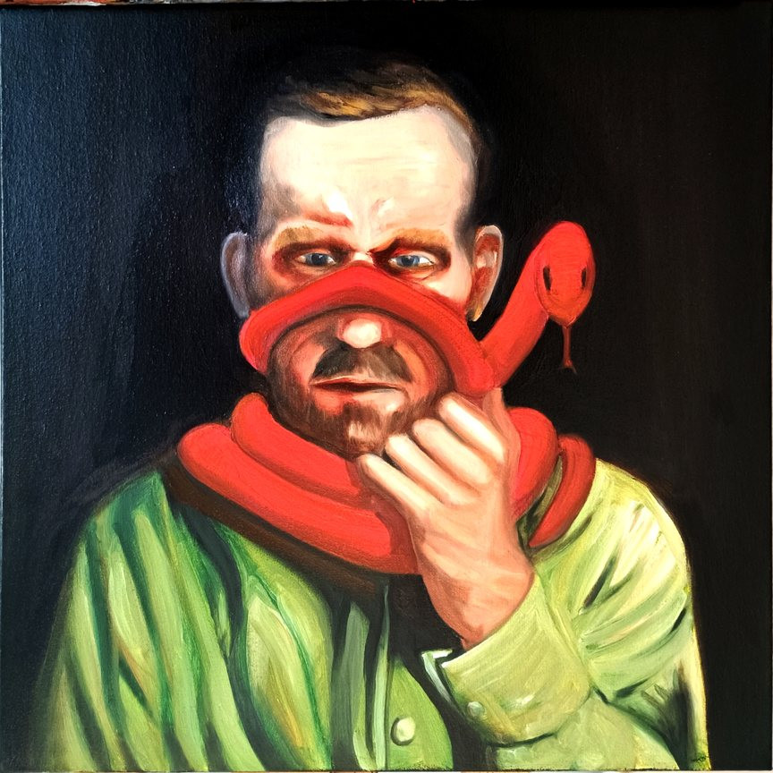 The Restoration of Vision, oil on canvas
