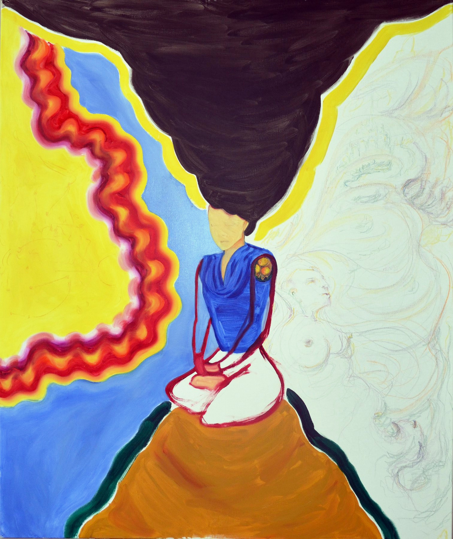 The Totality of Existence, oil on canvas